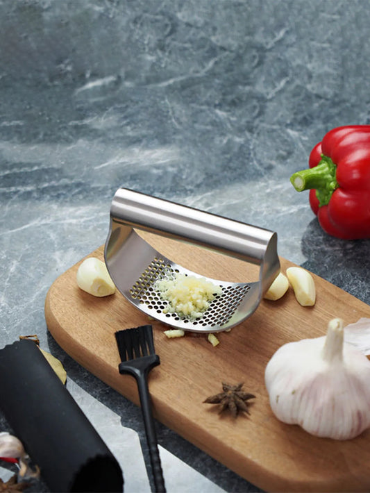 Stainless Steel Garlic Mincer